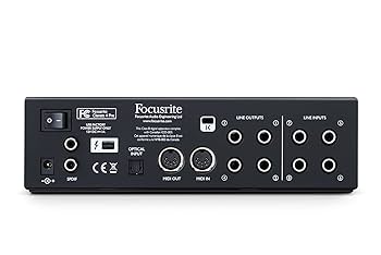 Amazon.co.jp: Focusrite Clarett 4Pre 18 x 8 Thunderbolt